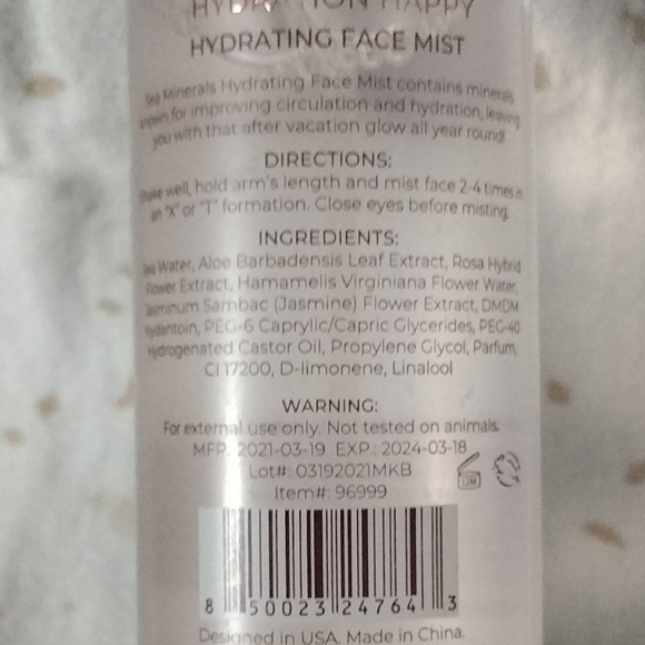 🆕 NWOB MANNAKADAR FACE MIST - Picture 3 of 3